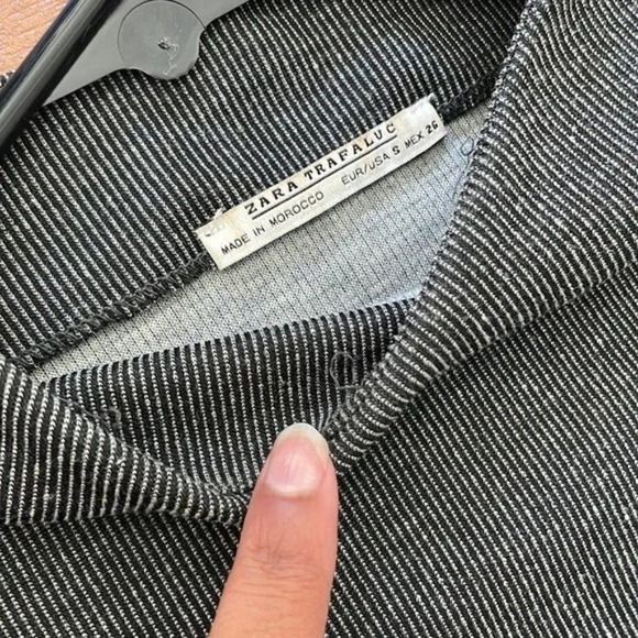 Zara‎ mock neck bodycon midi dress - Picture 2 of 2